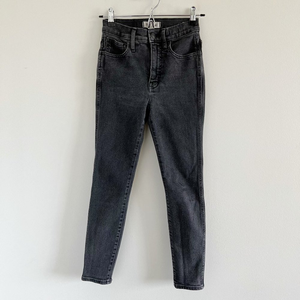 Madewell 10" High Rise Skinny Jeans in Starkey Wash 25 Petite